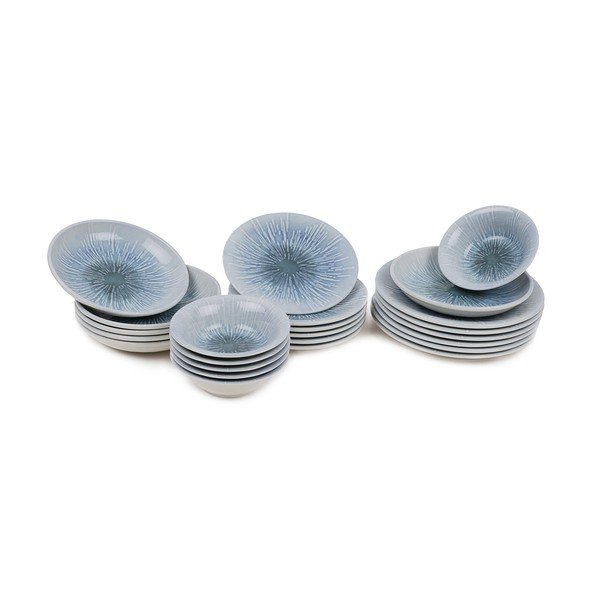 24-częściowy zestaw talerzy porcelanowych Kutahya Frento-image-2