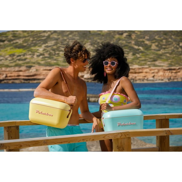 Turkusowy pojemnik chłodzący 12 l Classic – Polarbox-image-1