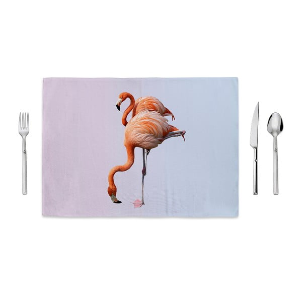 Mata kuchenna Home de Bleu Flamingos, 35x49 cm