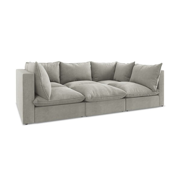 Jasnoszara sofa 255 cm Manao – Makamii-image-1