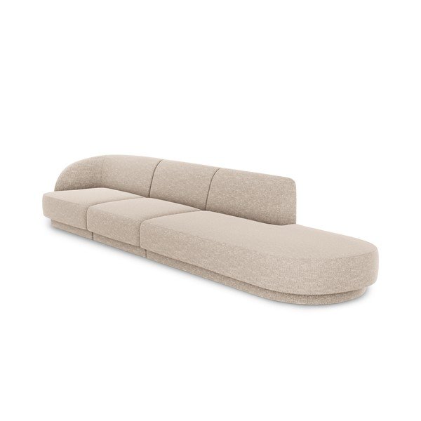 Beżowa sofa 302 cm Miley – Micadoni Home-image-3