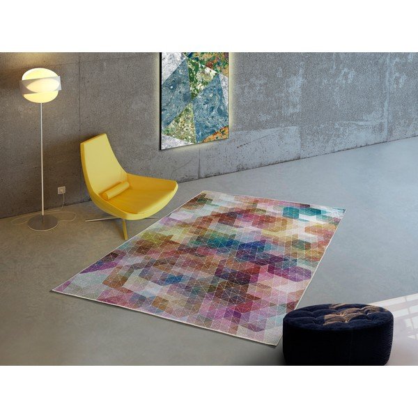 Dywan z domieszką bawełny Universal Haria Multi, 80x150 cm-image-1