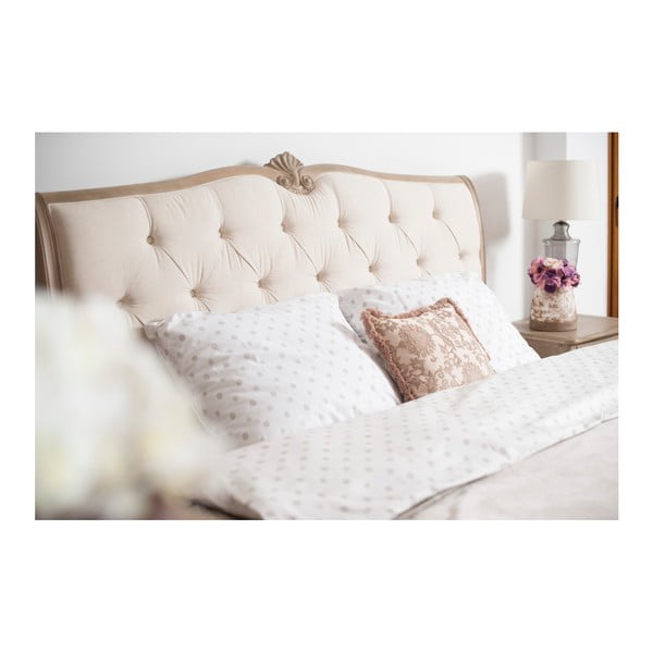 Beżowe łóżko z drewna brzozowego Livin Hill Venezia, 180x200 cm-image-4