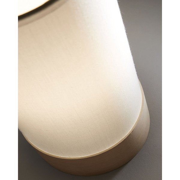 Biało-naturalna lampa stołowa z litego drewna bukowego z tekstylnym kloszem (wysokość 26 cm) Slat – Kave Home-image-2