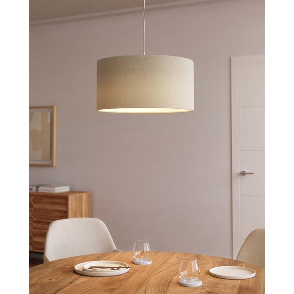 Kremowy abażur ø 50 cm Nazli – Kave Home-image-1