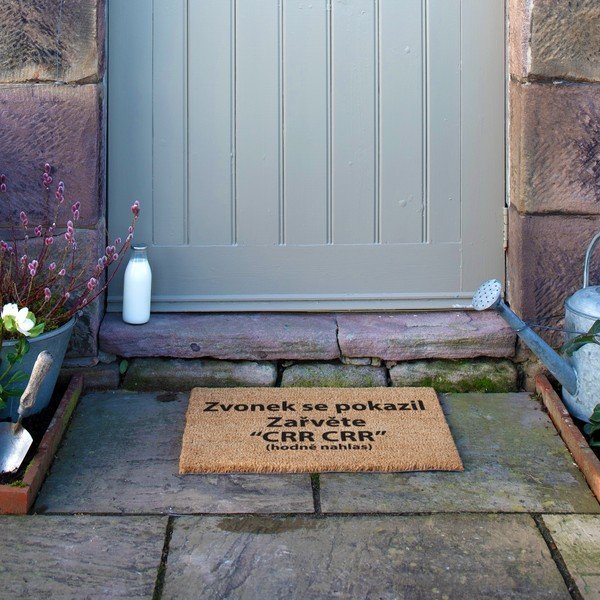 Wycieraczka z włókna kokosowego 40x60 cm Crr Crr – Artsy Doormats-image-4