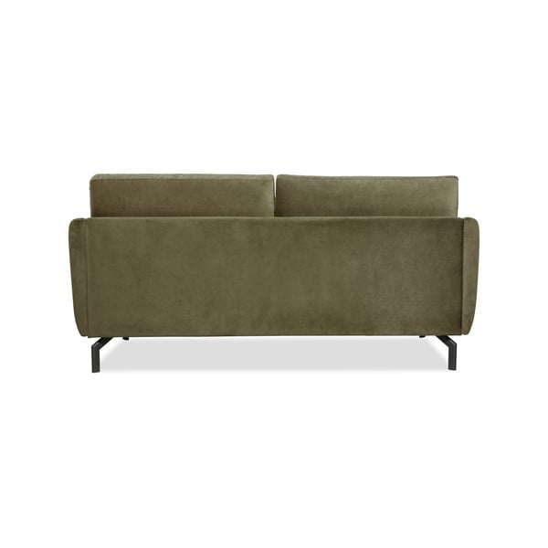 Zielona sofa z aksamitnym obiciem Scandic Magic, szer. 190 cm-image-3