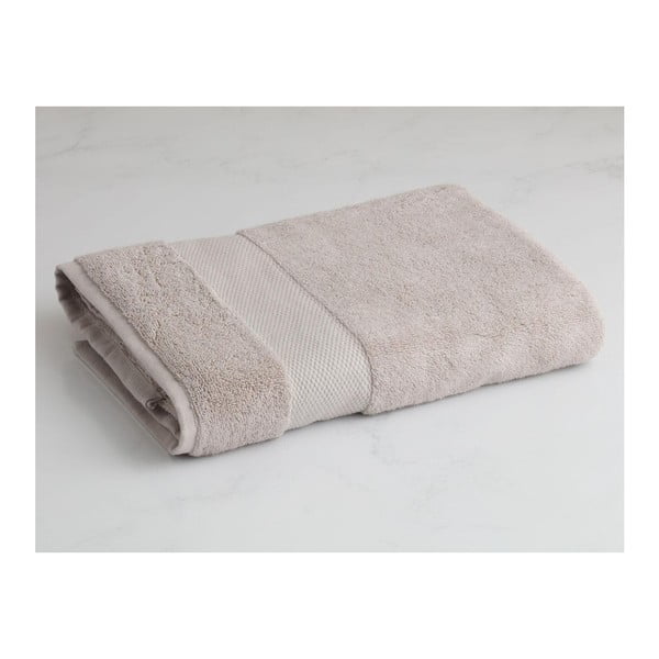 Jasnobrązowy ręcznik bawełniany Eartha, 70x140 cm
