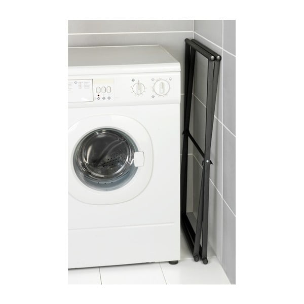 Czarny składany wieszak na ręczniki Wenko Lava-image-3