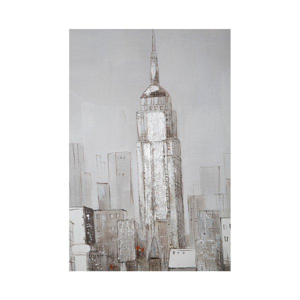 Ręcznie malowany obraz Mauro Ferretti Dipinto Su Tela Roofs, 90x120 cm-image-3