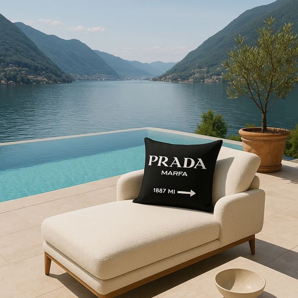 Poszewka na poduszkę 43x43 cm Prada – Mila Home-image-4