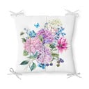 Poduszka na krzesło z domieszką bawełny Minimalist Cushion Covers Bouquet, 40x40 cm