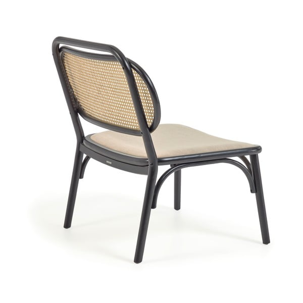 Czarny fotel Kave Home Doriane-image-3
