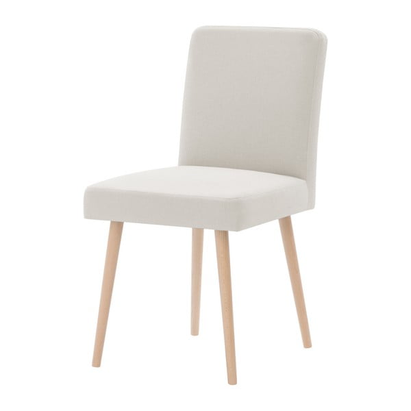 Kremowe krzesło z brązowymi nogami Ted Lapidus Maison Fragrance
