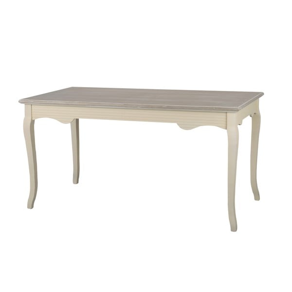 Kremowy stół z drewna topoli Livin Hill Pesaro