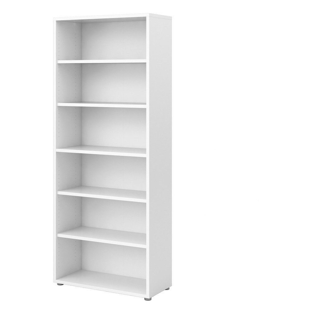 Biały regał modułowy 89x222 cm Prima – Tvilum (zdjęcie 4)