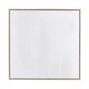 Ręcznie malowany obraz na płótnie z ramą w zestawie 83x83 cm Texture – Bizzotto