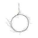 Czarna dekoracja świetlna ze świątecznym motywem ø 24 cm Nike – Star Trading