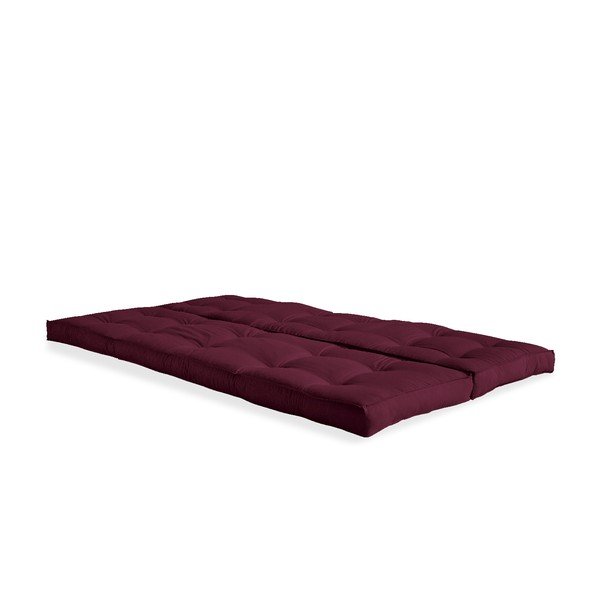 Rozkładany fotel z ciemnoczerwonym obiciem Karup Design Dice Bordeaux-image-3