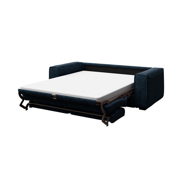 Granatowa rozkładana sofa 3-osobowa MESONICA Munro-image-3