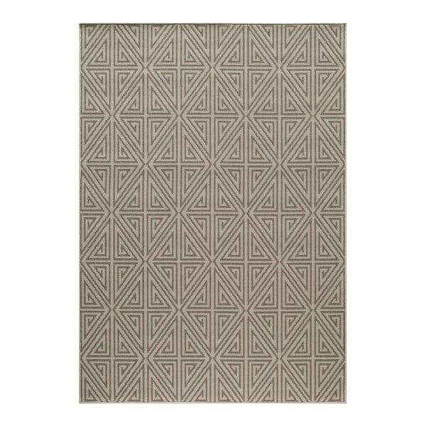 Szaro-beżowy dywan Nourison Baja Apuri, 229x160 cm