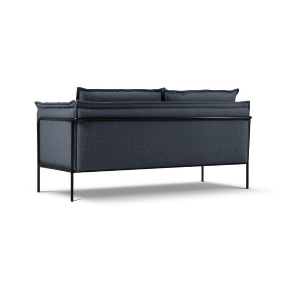 Ciemnoniebieska sofa Interieurs 86 Andrea, 145 cm-image-2