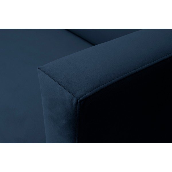 Ciemnoniebieski fotel z metalowymi nogami Windsor & Co Sofas Neptune-image-4
