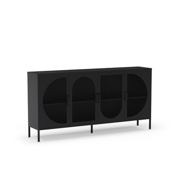 Czarna komoda 160x90 cm Tayra – Marckeric-image-2