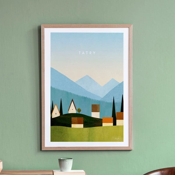 Plakat 50x70 cm Tatry – Travelposter-image-1