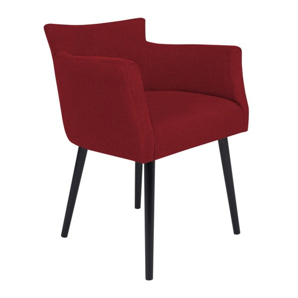 Czerwone krzesło z podłokietnikami Windsor & Co Sofas Gemini