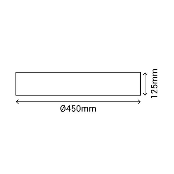 Kremowa lampa sufitowa LED ø 45 cm – SULION-image-3