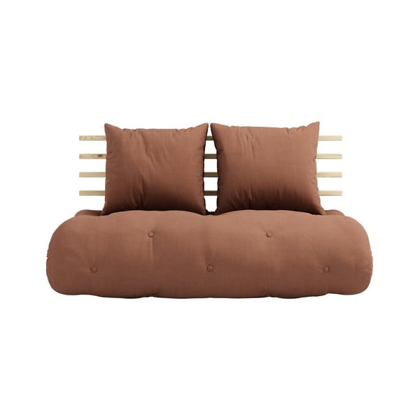 Sofa wielofunkcyjna Karup Design Shin Sano Natural Clear/Clay Brown