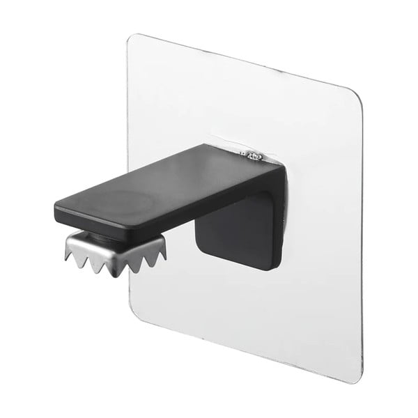 Czarna samoprzylepna plastikowa magnetyczna mydelniczka Film Hook – YAMAZAKI