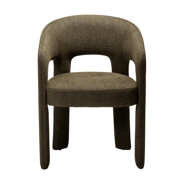 Fotel jadalniany z podłokietnikami w kolorze khaki Splendor – DAN-FORM Denmark-image-1