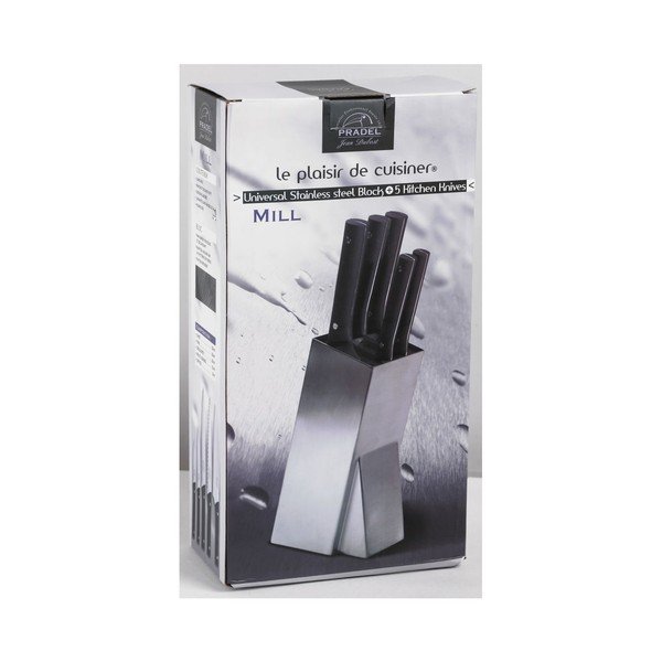 Komplet noży w stojaku Mill Brosse, 5 szt.-image-1