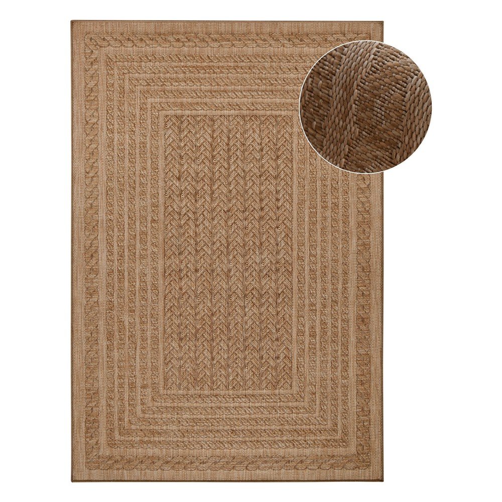 Brązowy dywan odpowiedni na zewnątrz 160x230 cm Limonero – Hanse Home
