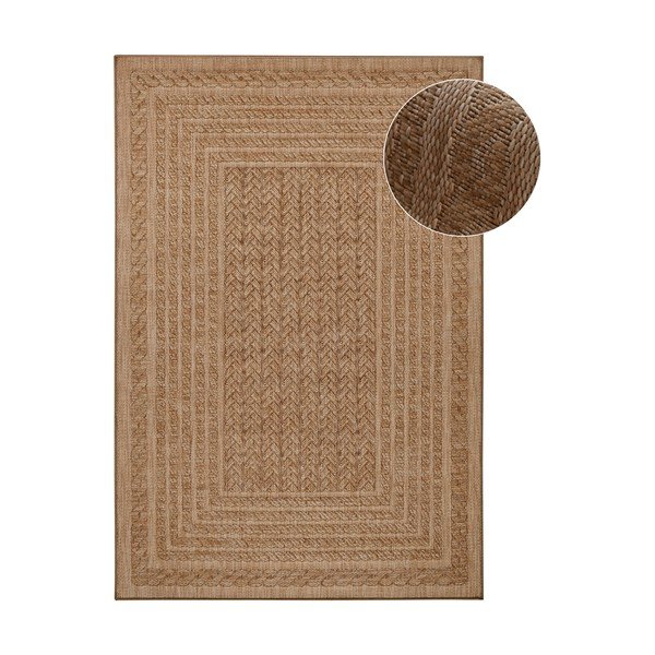 Brązowy dywan odpowiedni na zewnątrz 80x150 cm Limonero – Hanse Home