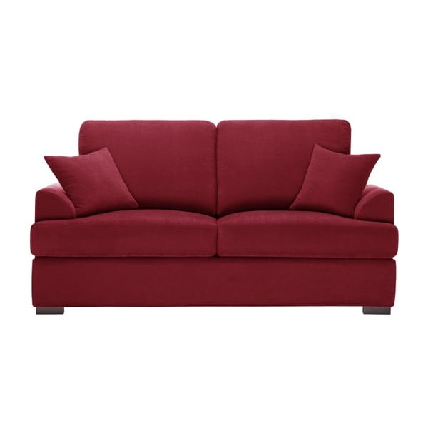 Czerwona sofa 2-osobowa Jalouse Maison Irina