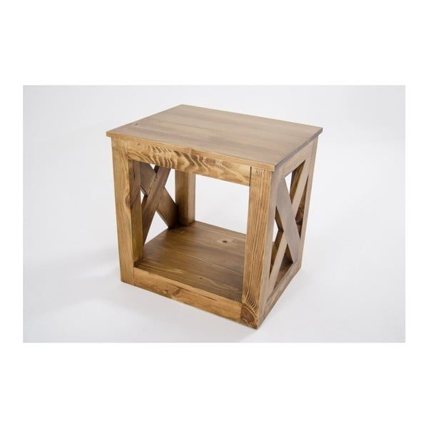 Stolik z litego drewna sosnowego Macapa