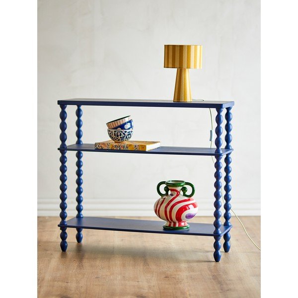Niebieska konsola 30x90 cm Salino – Bloomingville-image-1