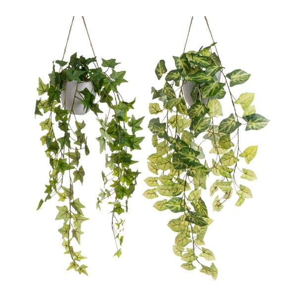 Sztuczne rośliny zestaw 2 szt. (wysokość 55 cm) – Casa Selección