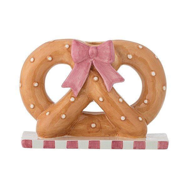 Ceramiczny świecznik Pretzie – Bloomingville-image-1