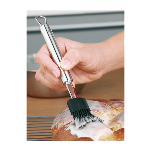 Czarna maselniczka z nierdzewną rękojeścią WMF Cromargan® Profi Plus-image-2