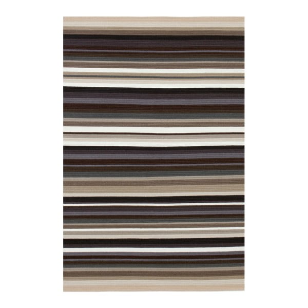 Beżowy dywan wełniany ręcznie tkany Linie Design Refine, 170x240 cm