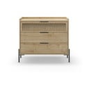 Niska komoda w dekorze dębu 90x80 cm Inca – Marckeric