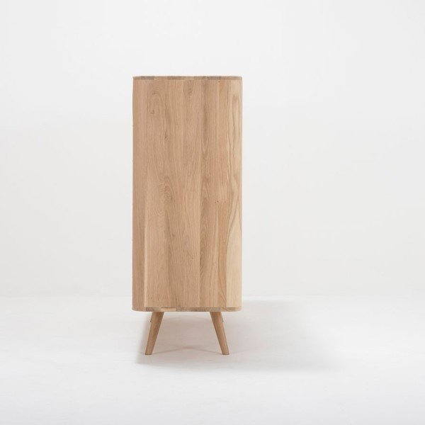 Komoda z drewna dębowego Gazzda Ena Two, 180x110 cm-image-4