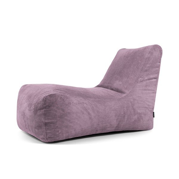 Fioletowy sztruksowy worek do siedzenia Lounge – SLOWDOWN