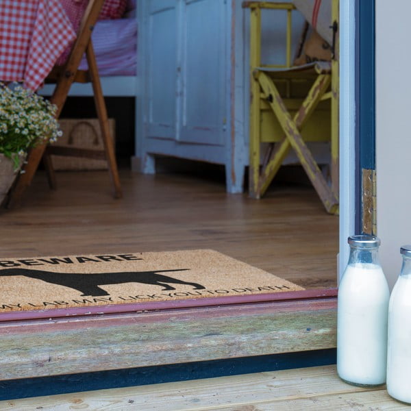 Wycieraczka z włókna kokosowego 40x60 cm Labrador – Artsy Doormats-image-4