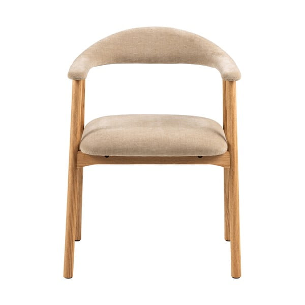 Beżowe/w naturalnym kolorze krzesło Addi – Actona-image-4