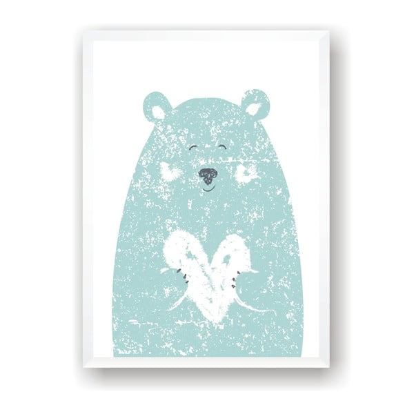 Plakat Nord & Co Small Bear, 50x70 cm